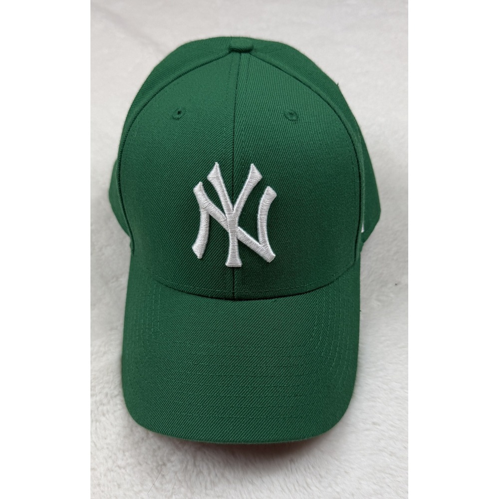 47 Brand New York Yankees Green Baseball Cap OSFA Adjustable MLB Hat